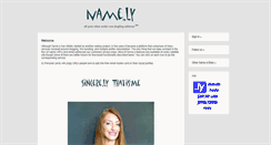 Desktop Screenshot of name.ly