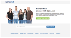 Desktop Screenshot of name.net